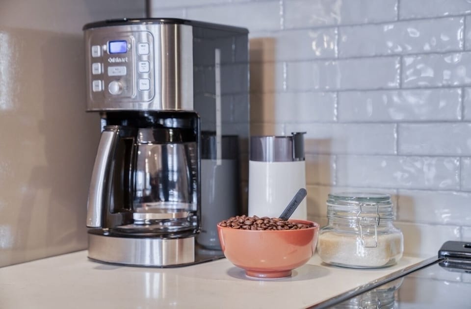 Montana based coffee company & high quality grinder. Enjoy throughout your stay.