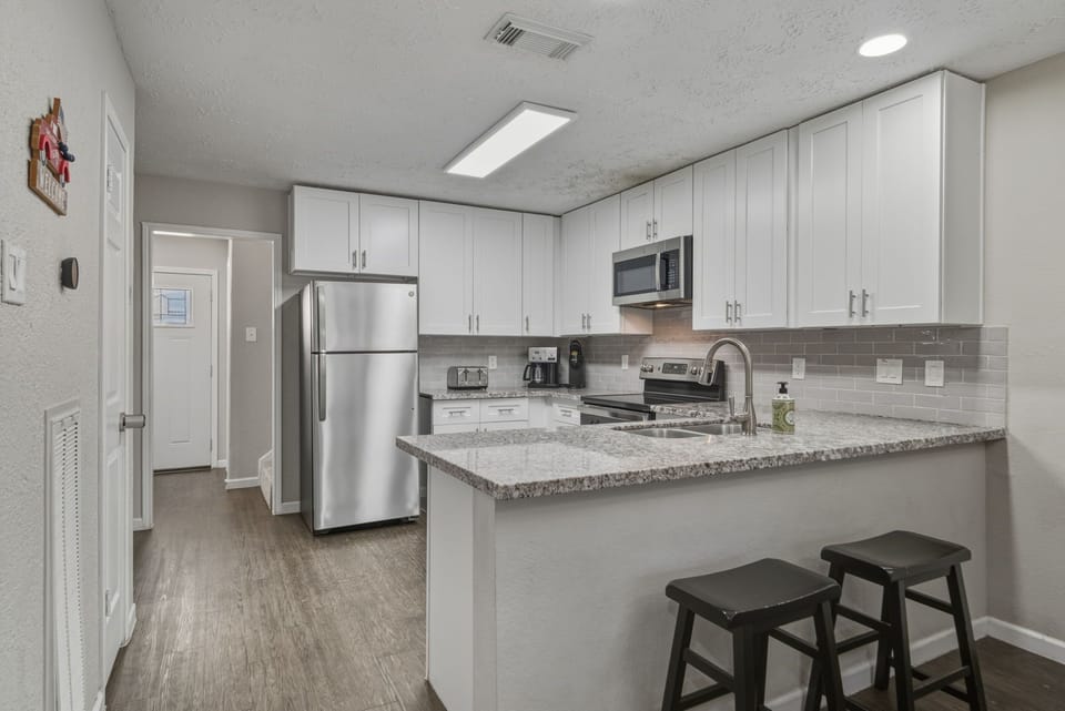 Spacious kitchen — perfect for group dinners and family breakfasts.
