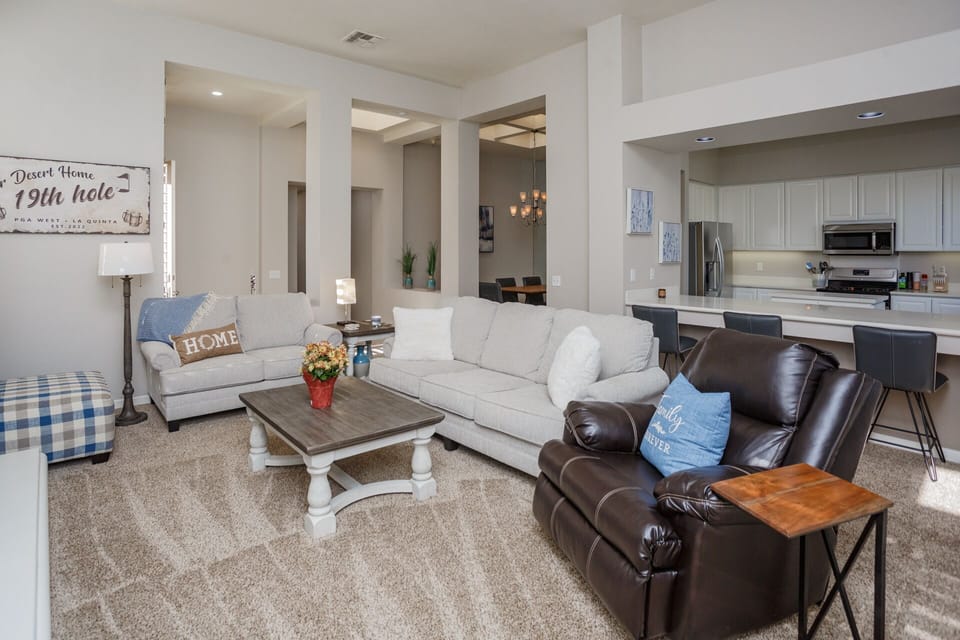 Living room area.