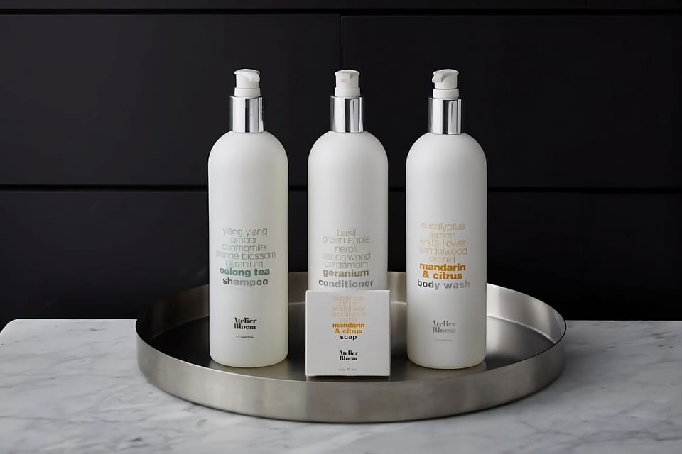 Refresh with spa-like toiletries for an elevated daily ritual.