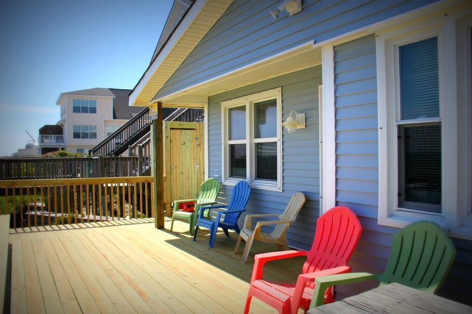Oceanfront Porch!