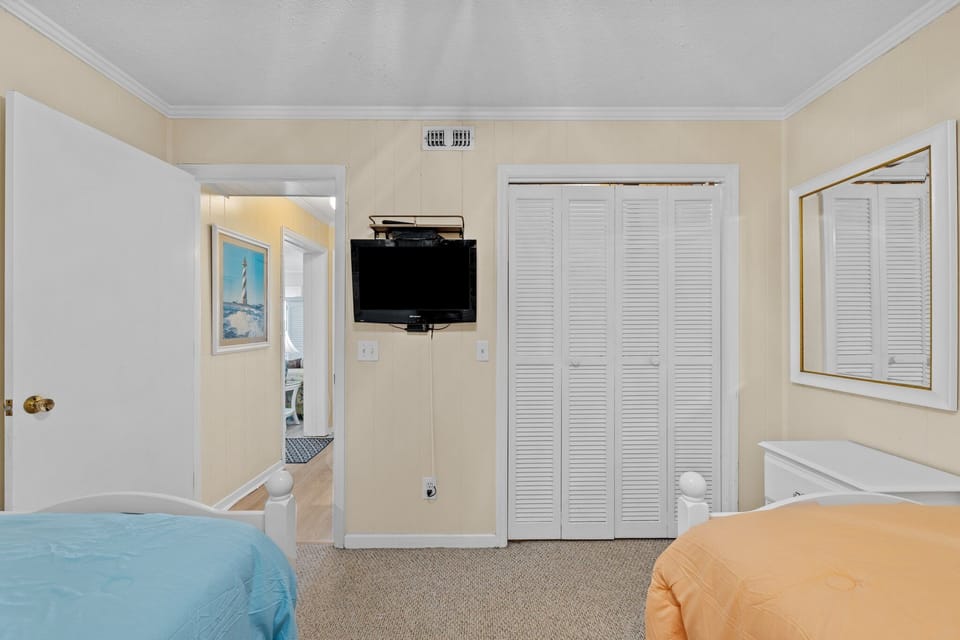 Guest Bedroom With A TV