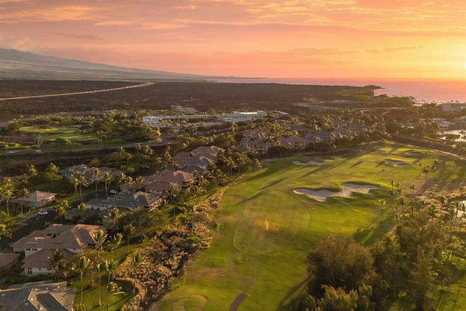 World Class Golf is Available along the whole Kohala Coast

Hole #3 at Waikoloa Beach Resort; Lakes Nine