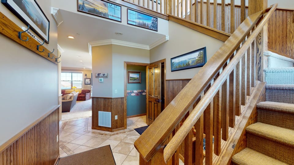 Architecture, Building, House, Staircase, Indoors