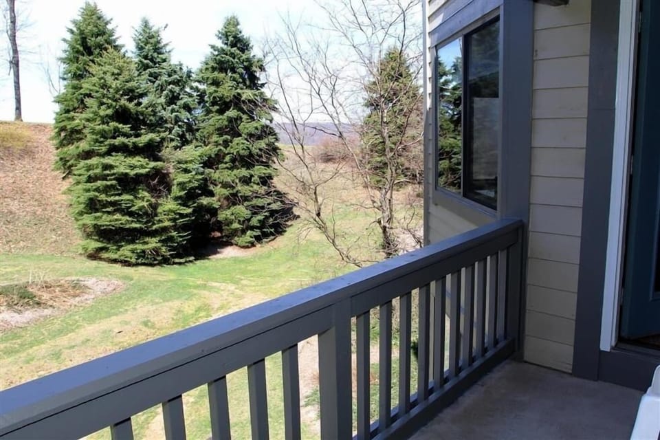 Tree, Balcony, Railing, Bridge, Outdoors