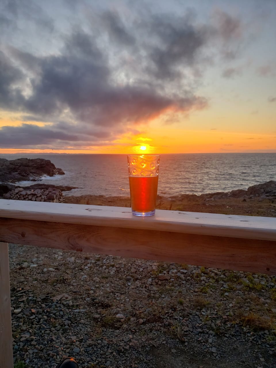 Relaxing Sunset    CHEERS