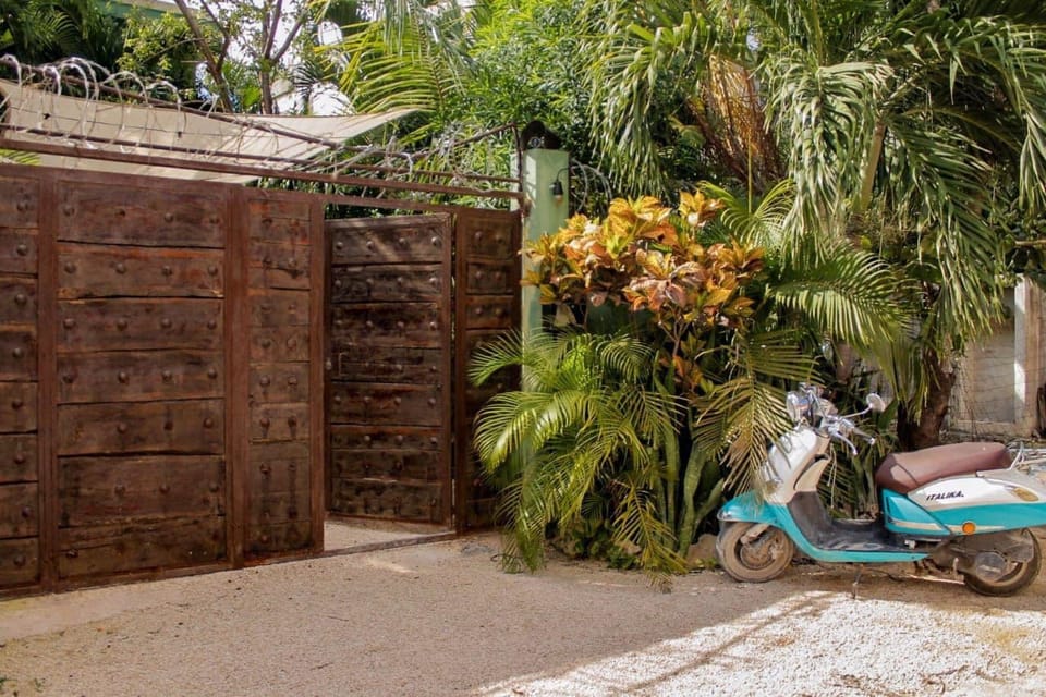 Secure front gates