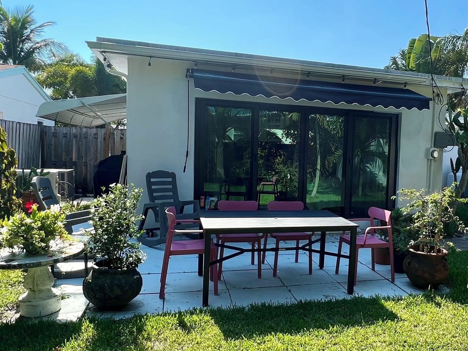 Outdoor patio