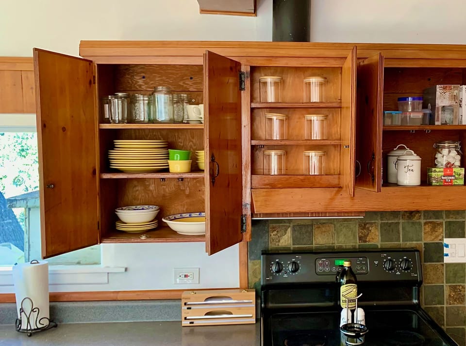 1950's Aged Handmade Original Pine Cabinets