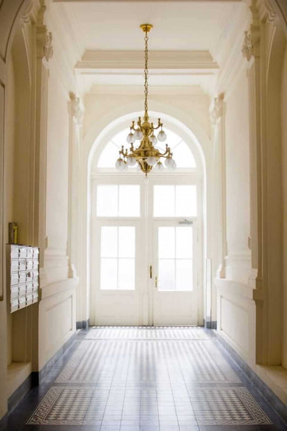 Der wunderschöne Eingangsbereich des Hauses.