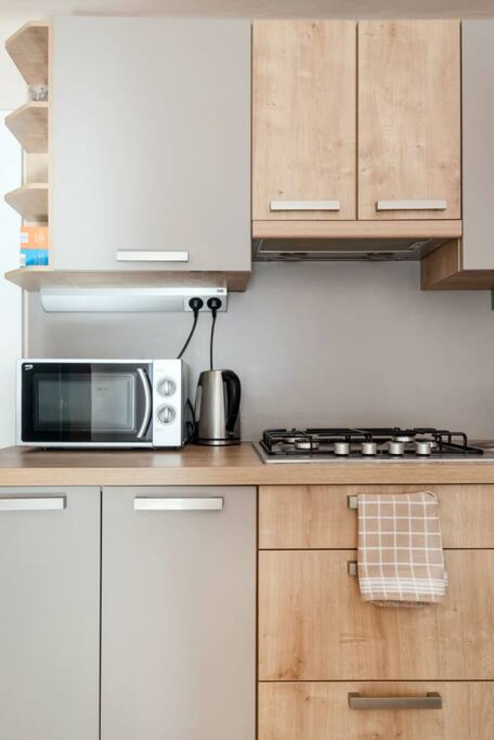 detail look of the kitchen