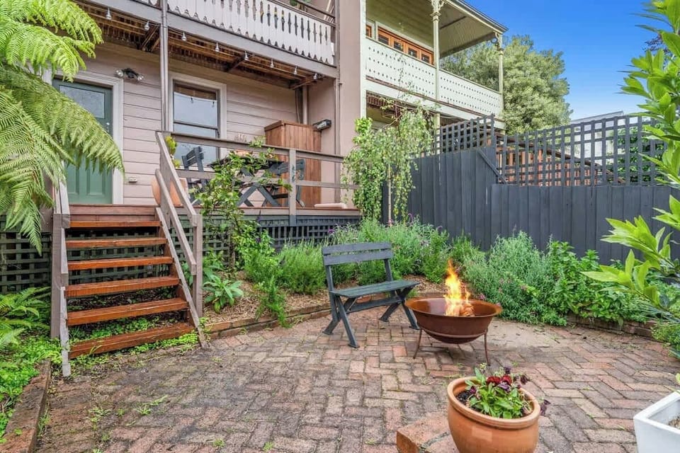 Peaceful and secluded outside garden