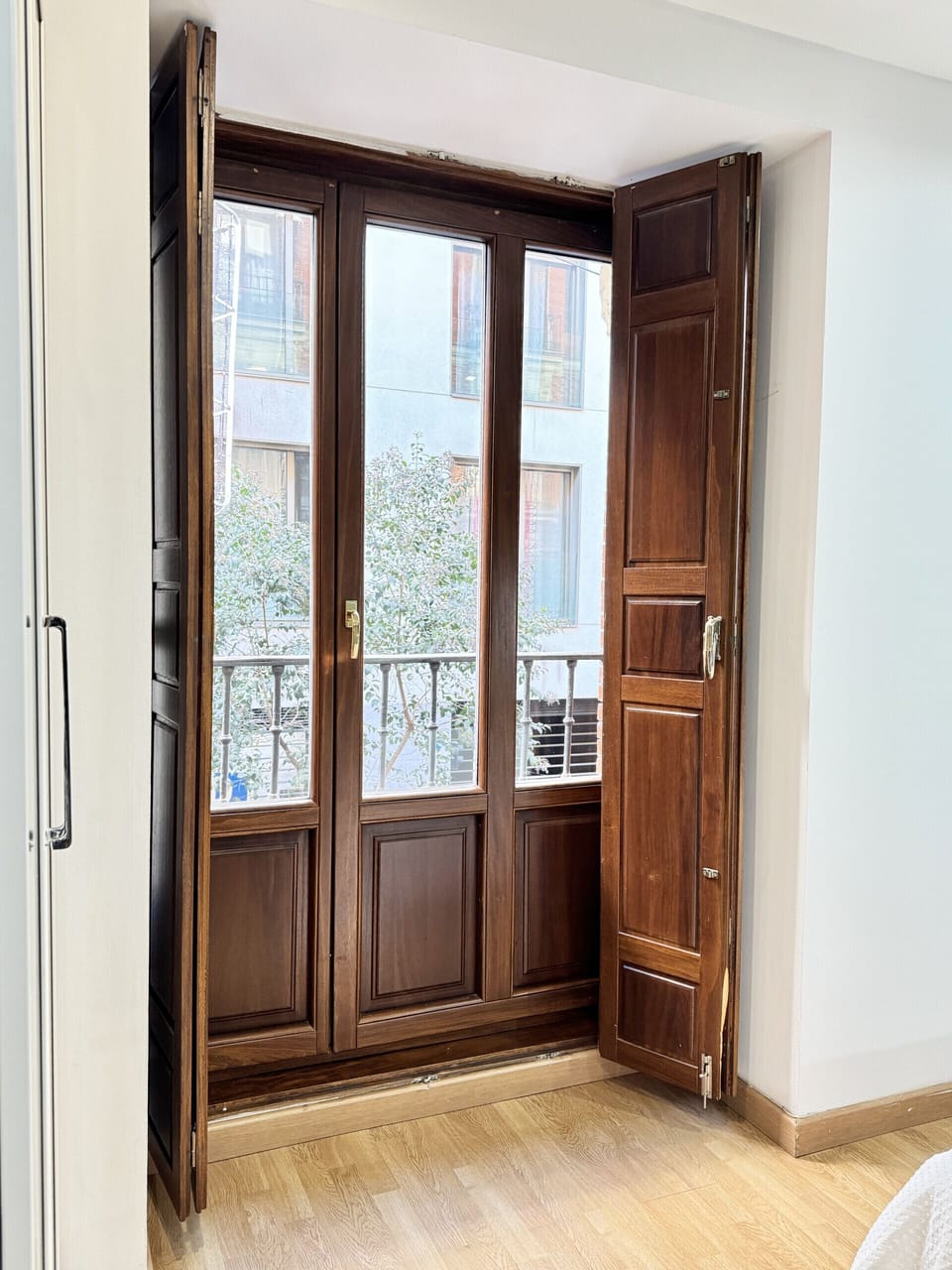 Bedroom 1 - Bedroom has a comfortable double bed with one towel per guest, air conditioning, television and storage space for your belongings.