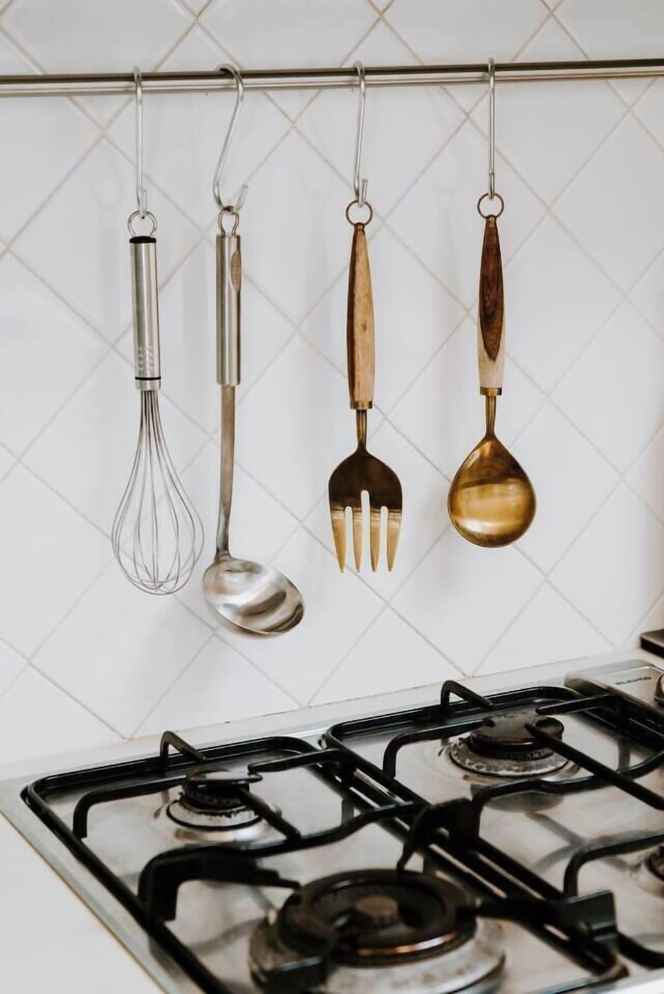 The kitchen is fully-equipped with everything you'll need to cook meals at home.