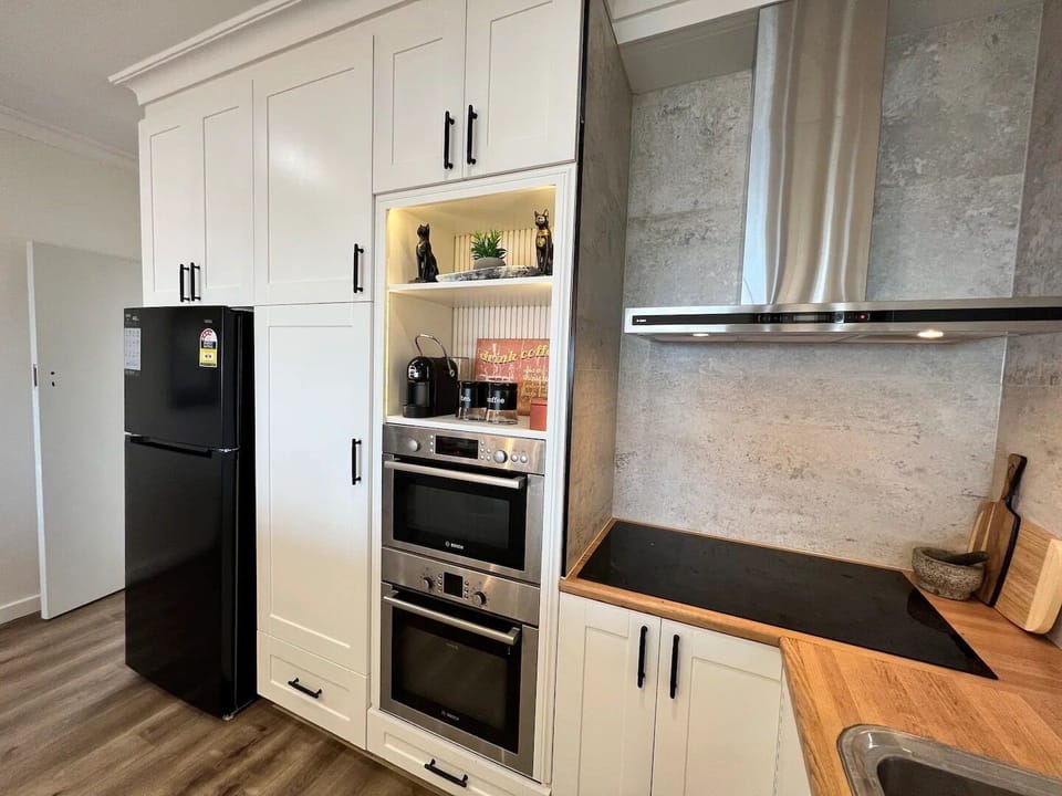 Kitchen with modern appliances 