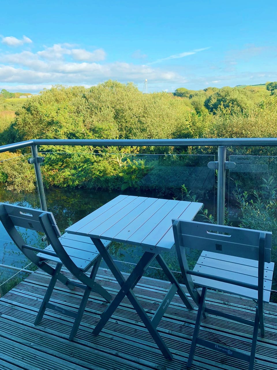 Master bedroom terrace