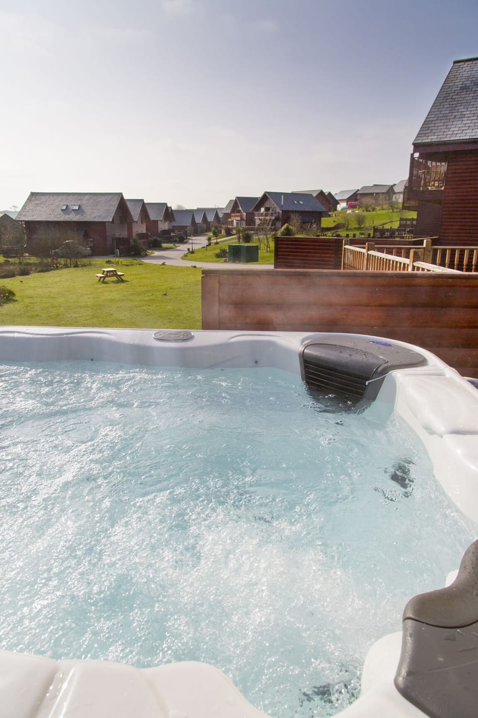 View from your private hot tub