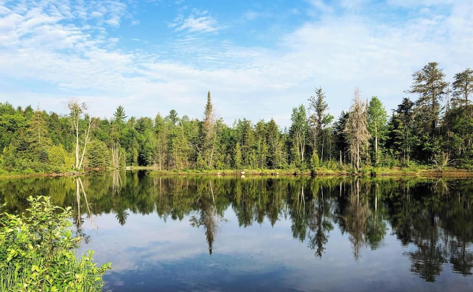 Accès aui Lac du Cerf - Quartier du cerf
