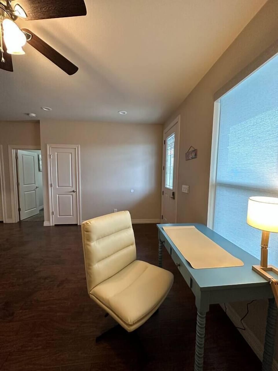 Office space in downstairs sitting area 