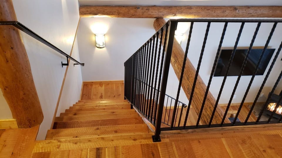 From Loft looking down stairs