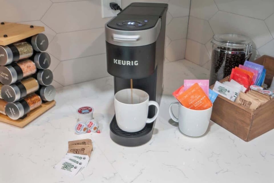 Coffee station and spices included!!  We think about the details, so you don't have to.