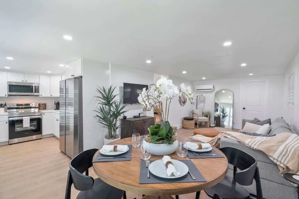 Professionally designed open concept spaces; your ultimate Home Away From Home