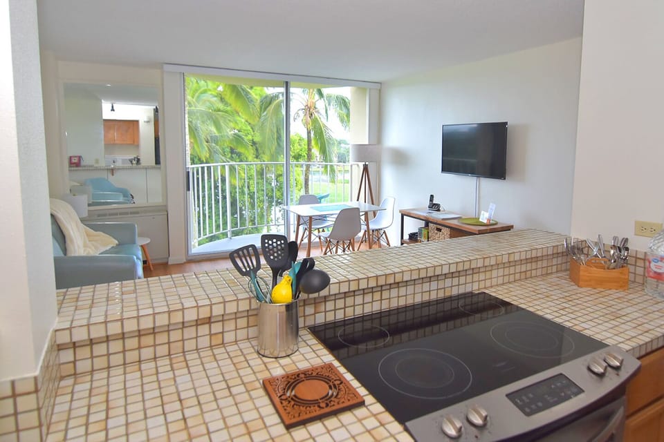 Well-equiped kitchen