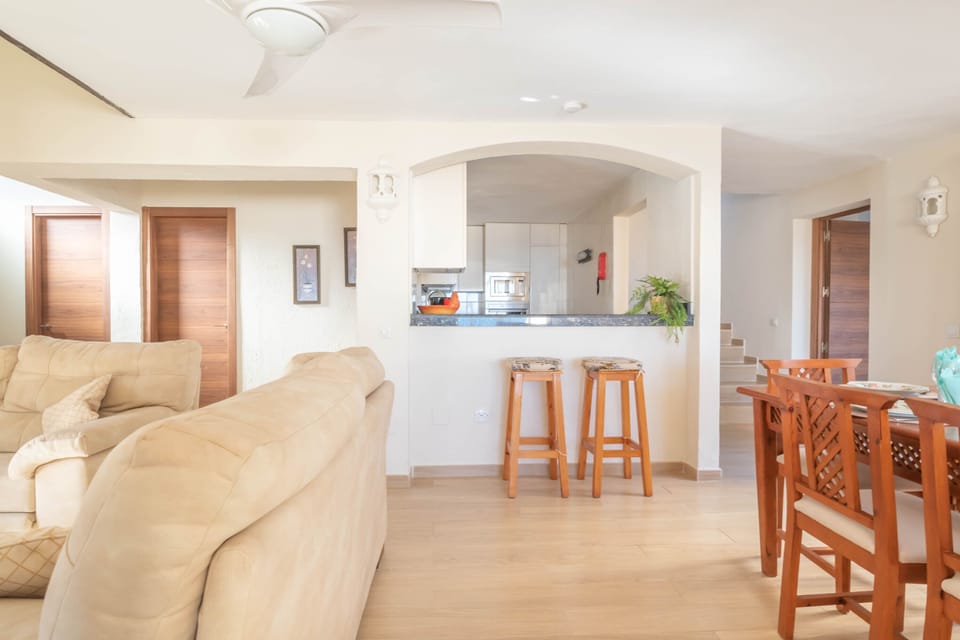 Kicthen living and eating area