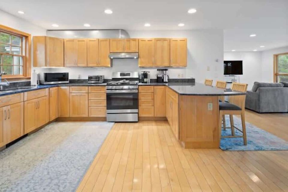 Open kitchen with all the essentials 
