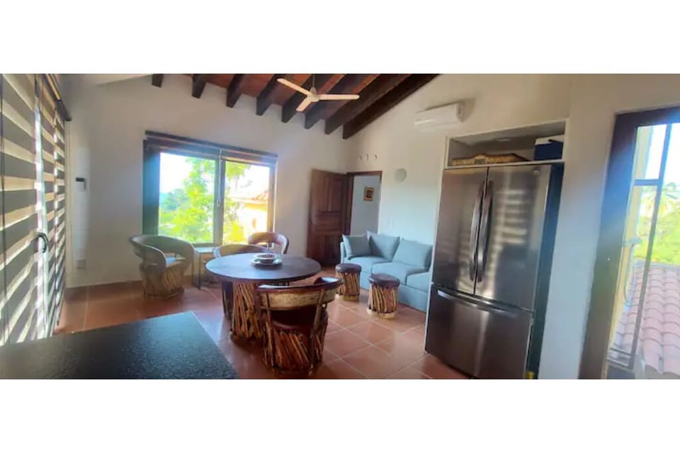 Eat-in kitchen dining room. Flexible furniture for any situation.