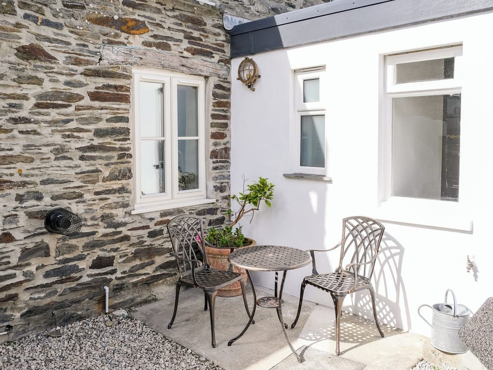 Patio | Ivy Cottage, Boscastle