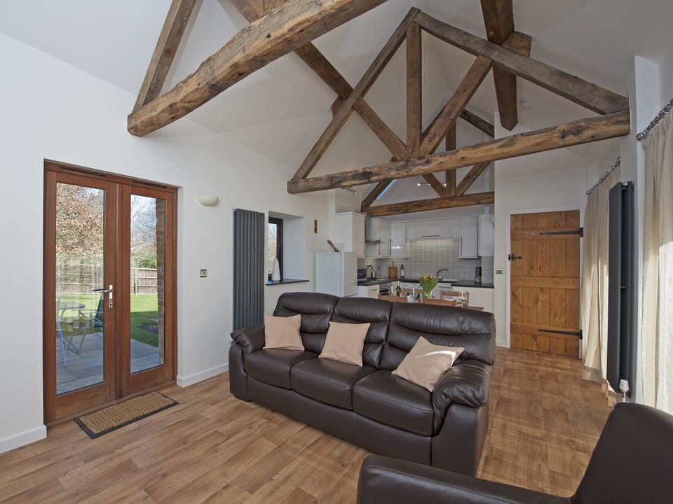 Open plan living space | Oak Barn - Fernhill Farms, Ryde