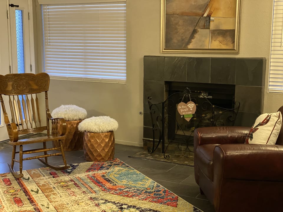 Den/tv room with french-door