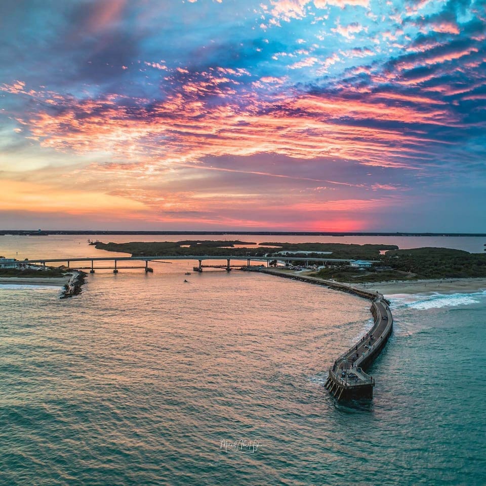 Sebastian Inlet Pier few minutes drive from house