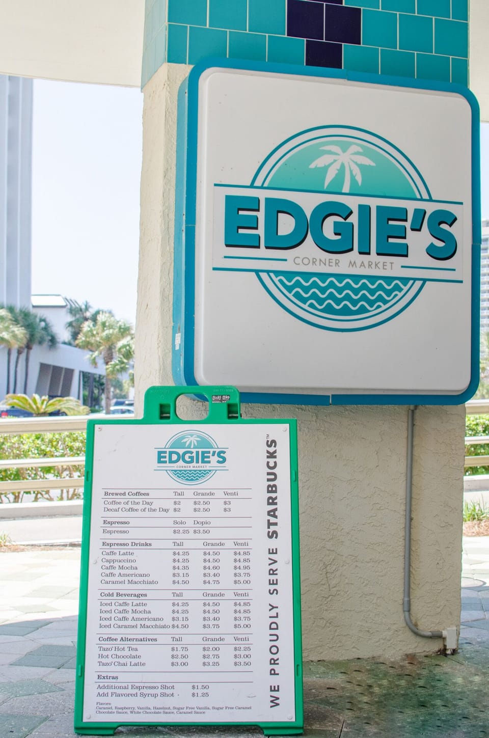 Edgies on the ground floor of Tower 1 is a great little snack and sundry shop.