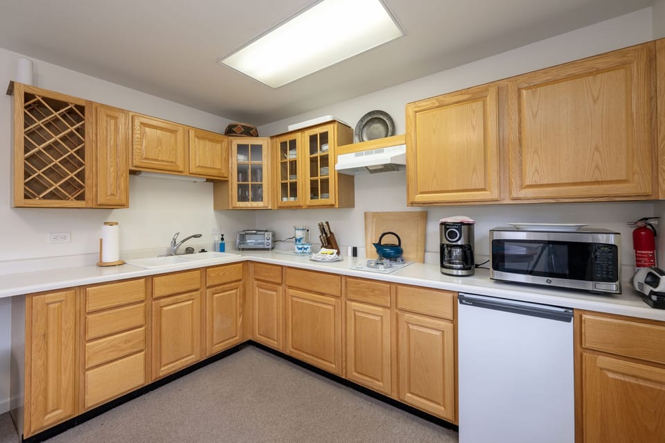 Gold Home Cabin Kitchen