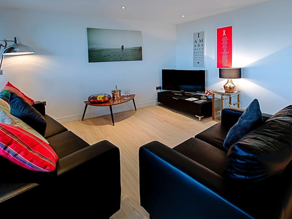 Welcoming living area | Gunwharf Quays Apartments - No.1 The Two Bedroom Balcony View &rsquo;B&rsquo; - Gunwharf Quays Apartments , Gunwharf Quays, near Portsmouth