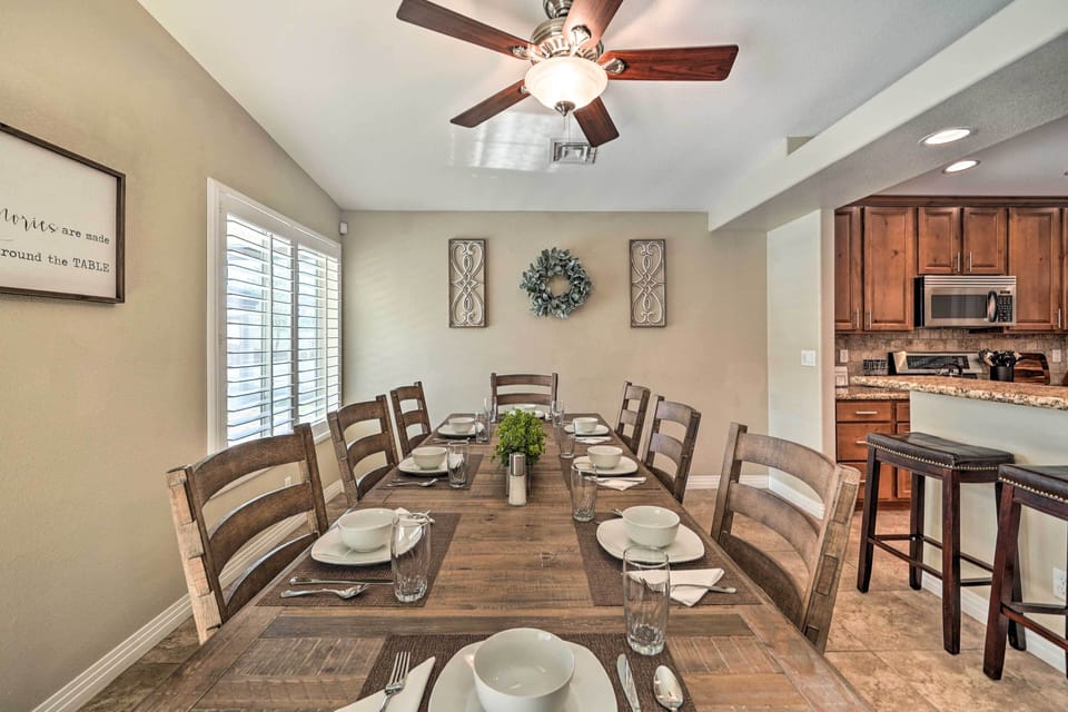 Dining Room | Dishware & Flatware Provided