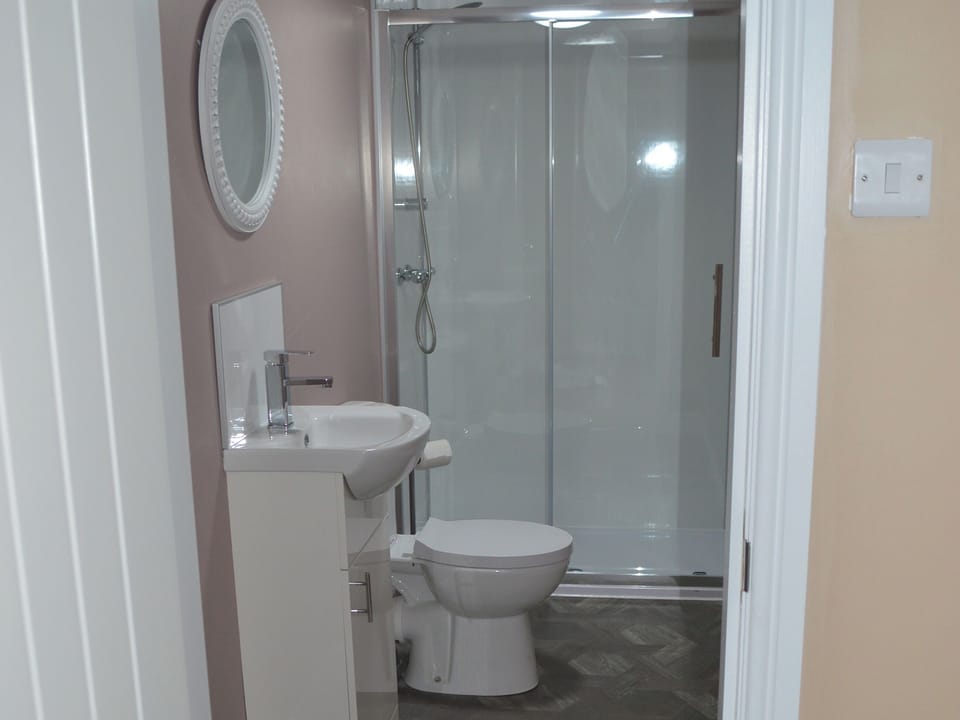 Shower room | The Farmhouse - Home Farm, Dunragit, near Stranraer