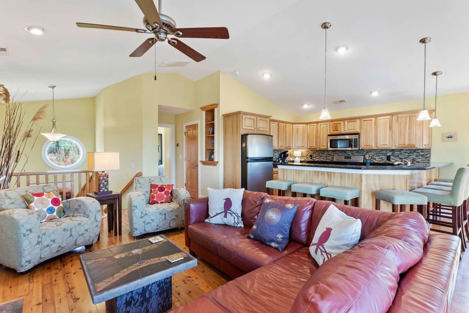Top level living area.