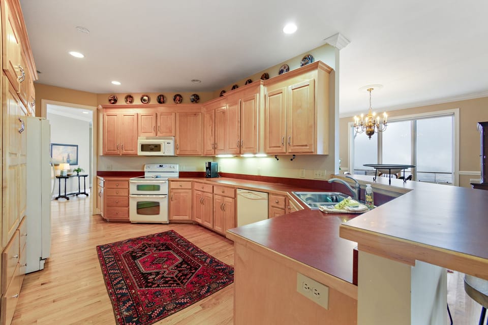 Kitchen with Plenty of Counter Space