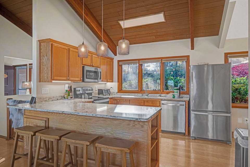 Open Kitchen and Bar Stools