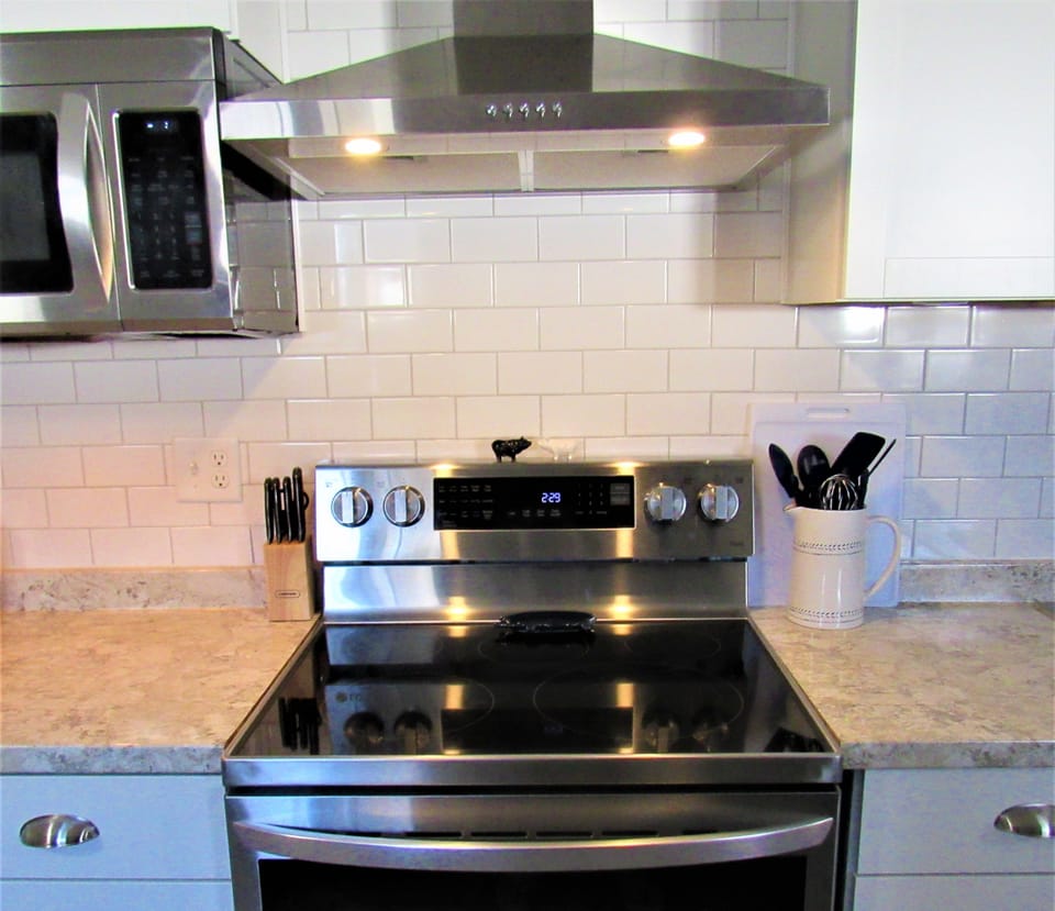 Stainless steel appliances 