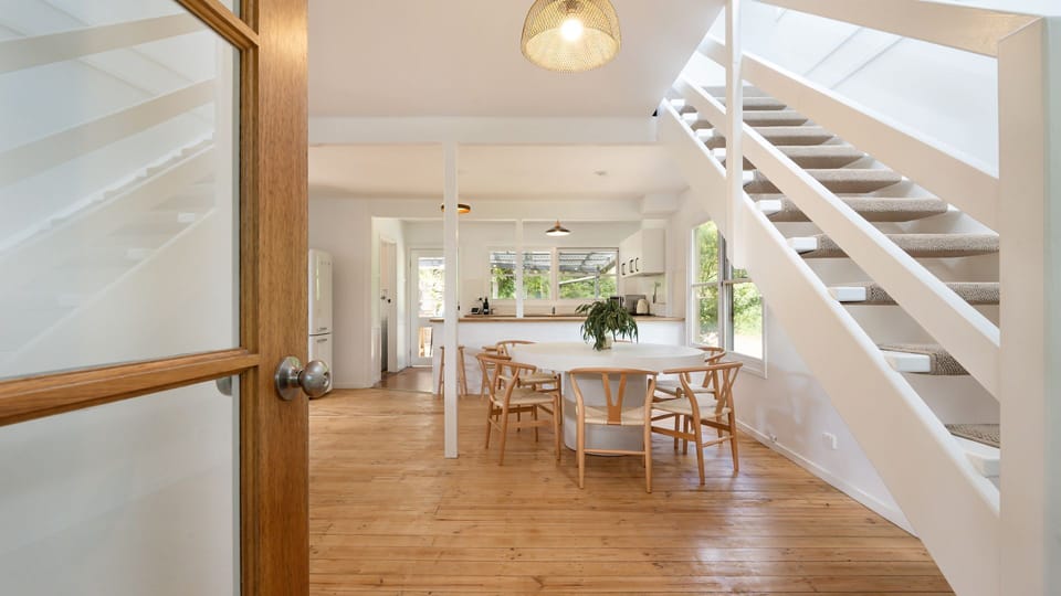 Kitchen and dining area