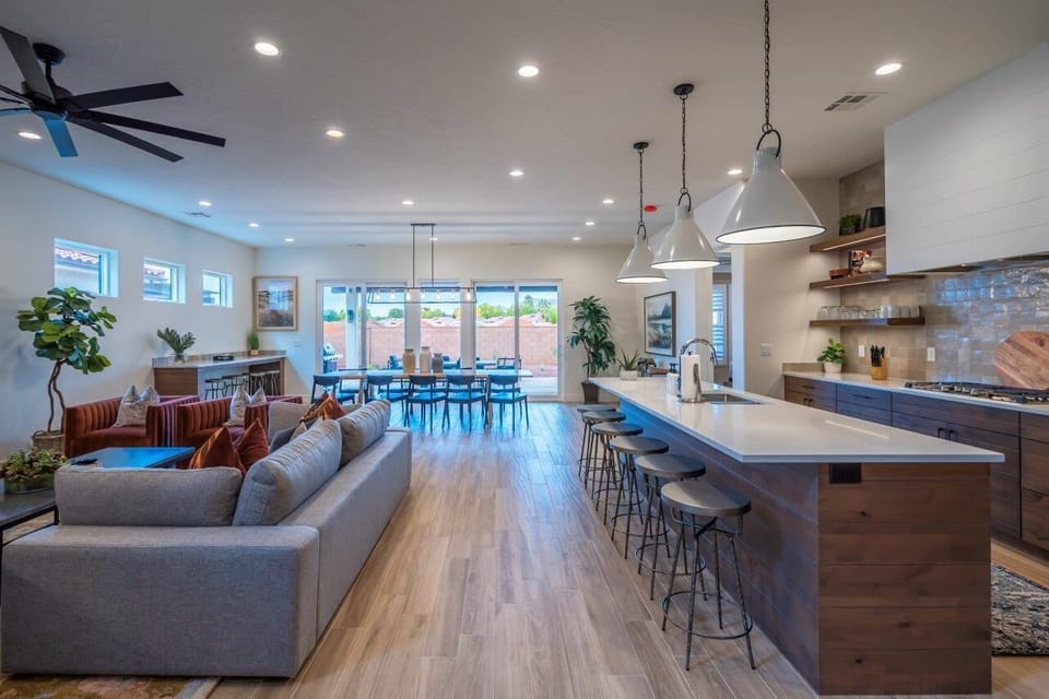 Villa 62 - Kitchen, living, dining