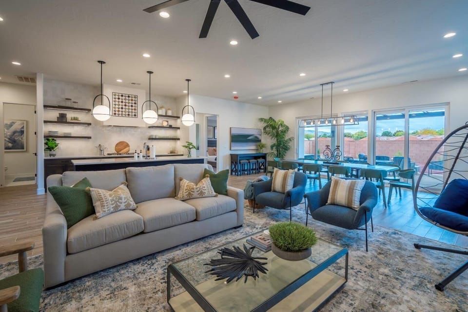 Villa 63 - Just ONE of the incredible living rooms you would have access to!