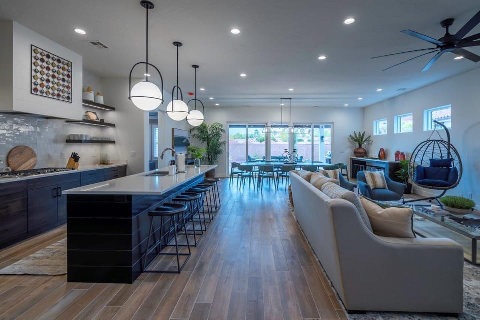 Villa 63 - Kitchen, living, dining