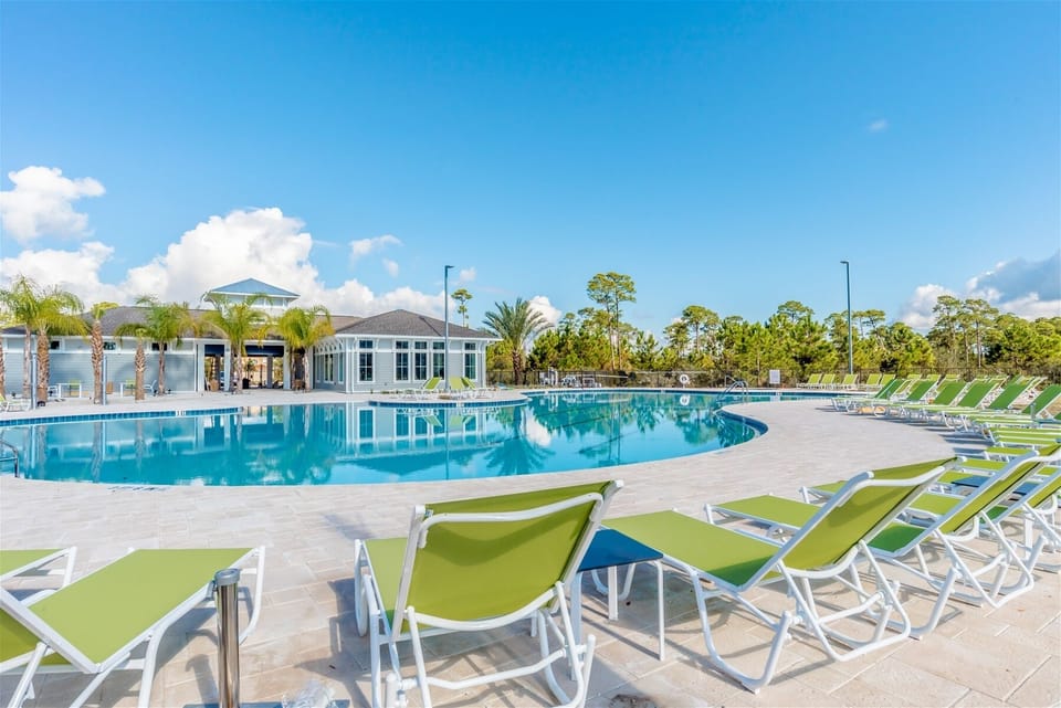 Lost Key Golf and Beach Club Olympic Sized Pool and Deck Chairs