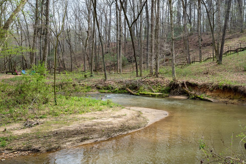 Amazing views of Licklog Creek