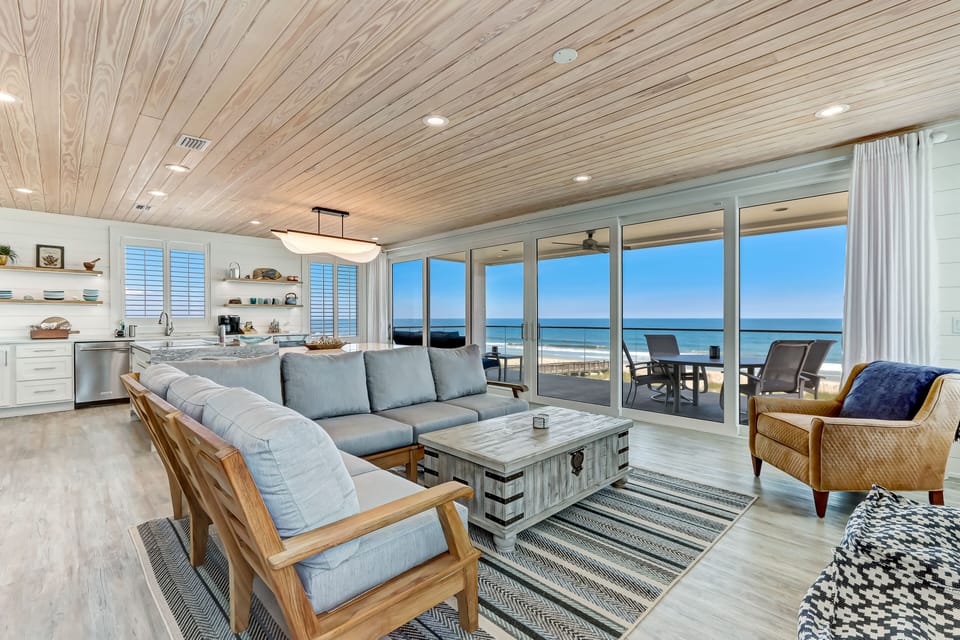 Ocean View from the 3rd Floor Living Room